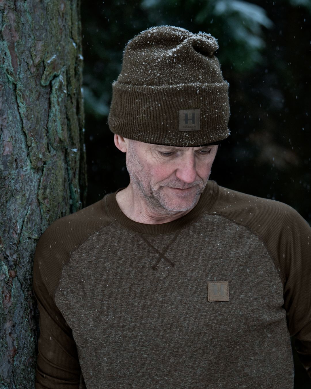 Kodiak CleverWool L/S t-shirt - Dark hunting green - Härkila