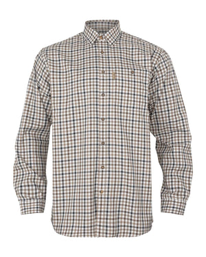 Milford Skjorte - Blue/Beige check - Härkila