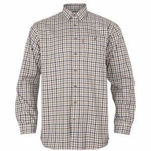 Milford Skjorte - Blue/Beige check - Härkila