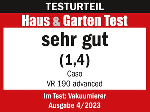 Caso vakuumpakker - VR190 0.5 bar  9L/min