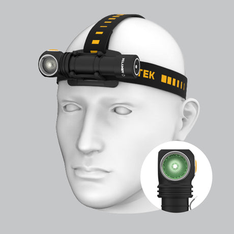 Armytek Wizard C2 WG Magnet USB - Varm & Grøn - 1020 lm & 400 lm