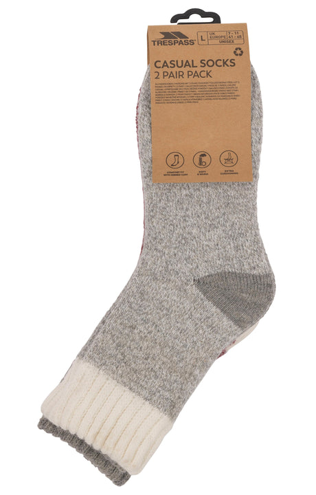 Inigo - Grey Marl / Cherry Marl - Trespass