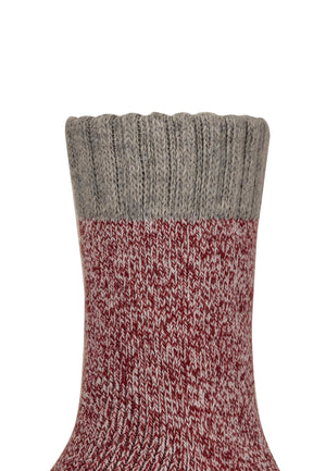Inigo - Grey Marl / Cherry Marl - Trespass
