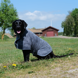 Hundevest - Tørrevest - Tørredækken Grå - HuntElite
