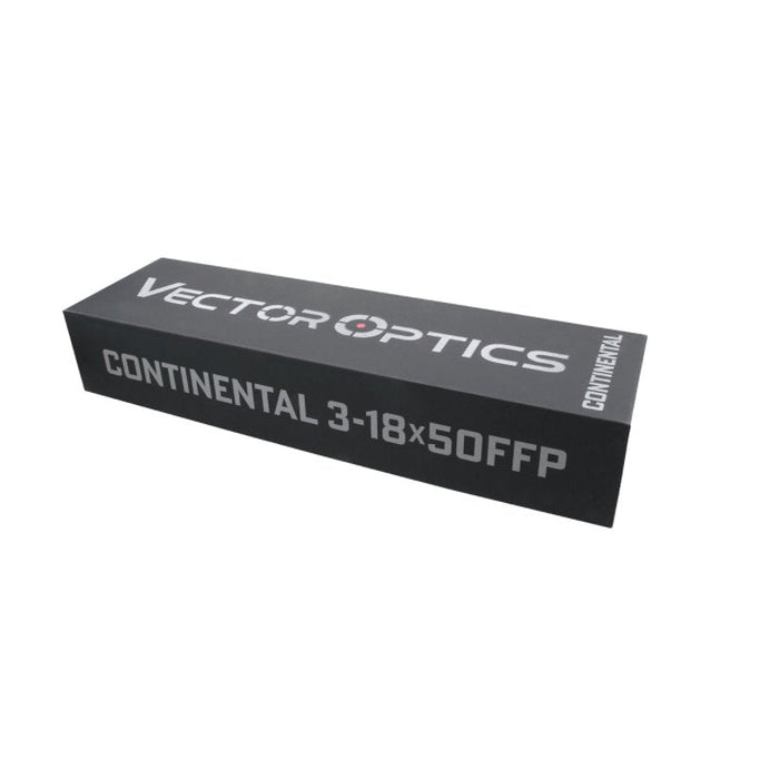 VECTOR CONTINENTAL - 3-18X50 34MM TACTICAL FFP