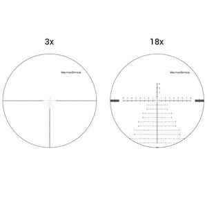 VECTOR CONTINENTAL - 3-18X50 34MM TACTICAL FFP