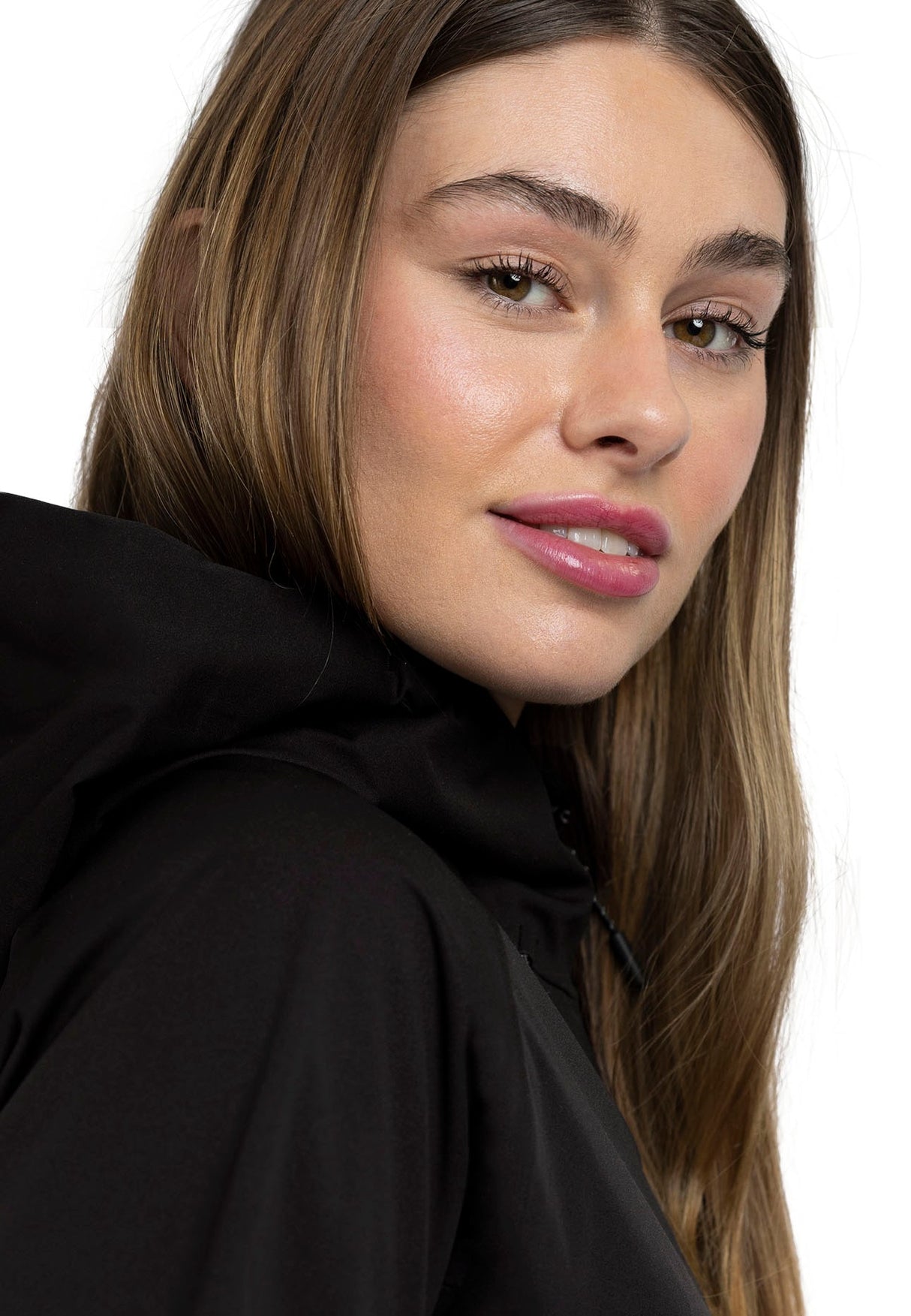 Justine- Female Dlx Rainwear - Black - Trespass