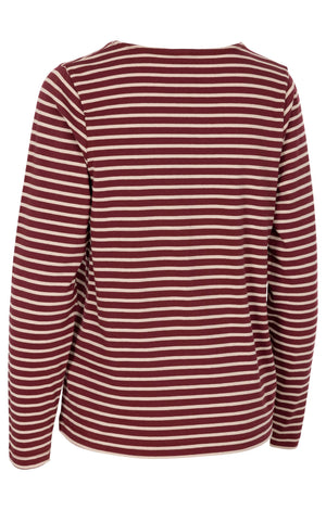 Karen - Dark Cherry Stripe - Trespass