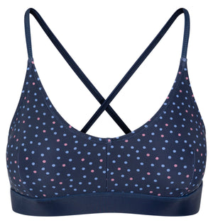 Laura - Navy Dot Print - Trespass