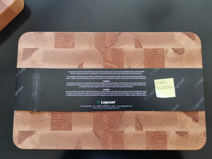 Legnoart skærebræt, bøgetræ 40x25x3,8 cm