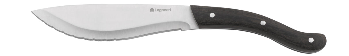 Legnoart TOMAHAWK Steakknive sæt - 4 stk - mørkt skaft