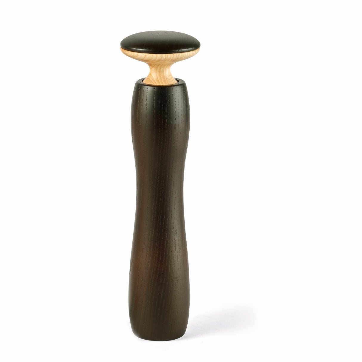 Legnoart HERCULES Salt/Peber keramisk kværn - Medium - mørk ask