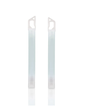 8H Glow Sticks ? White (2-Pack) - Life Systems