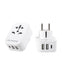 European Travel Adaptor with USB + USB C - Life Venture