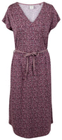 Lynsey - Damson Tone Animal Print - Trespass
