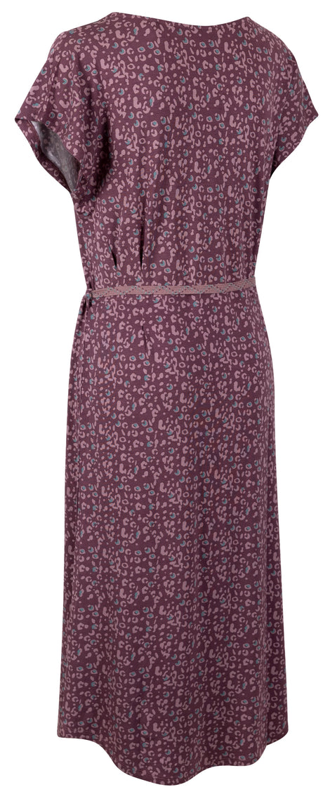 Lynsey - Damson Tone Animal Print - Trespass