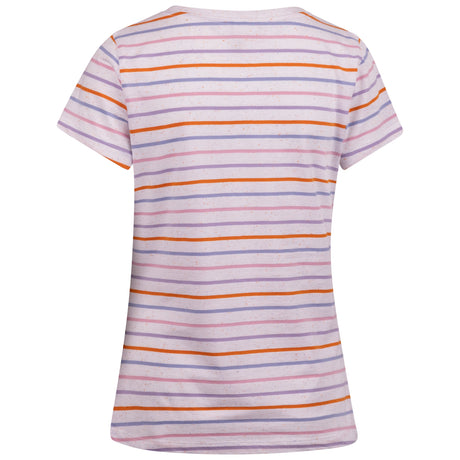 Michaela - White Multi Stripe - Trespass