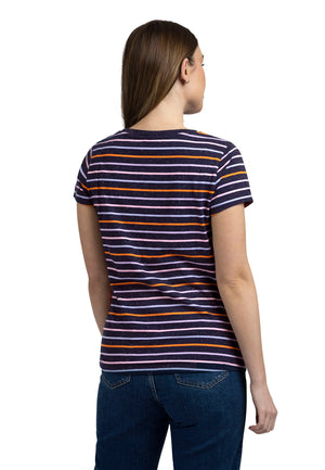 Michaela - Navy Multi Stripe - Trespass