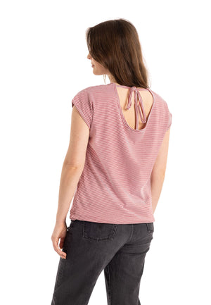 Mirela - Claret Stripe - Trespass