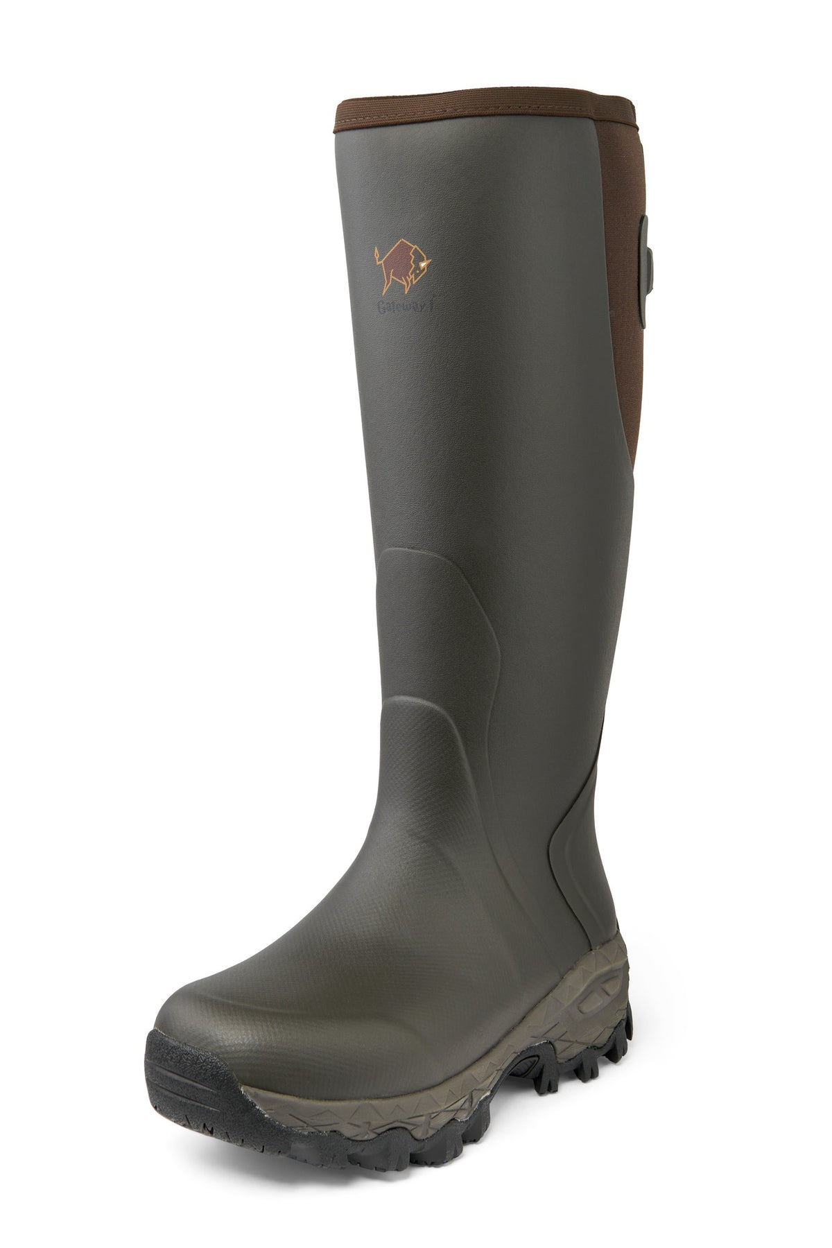 Gateway1 Moor Country Lady 17" - side-zip Dark Brown