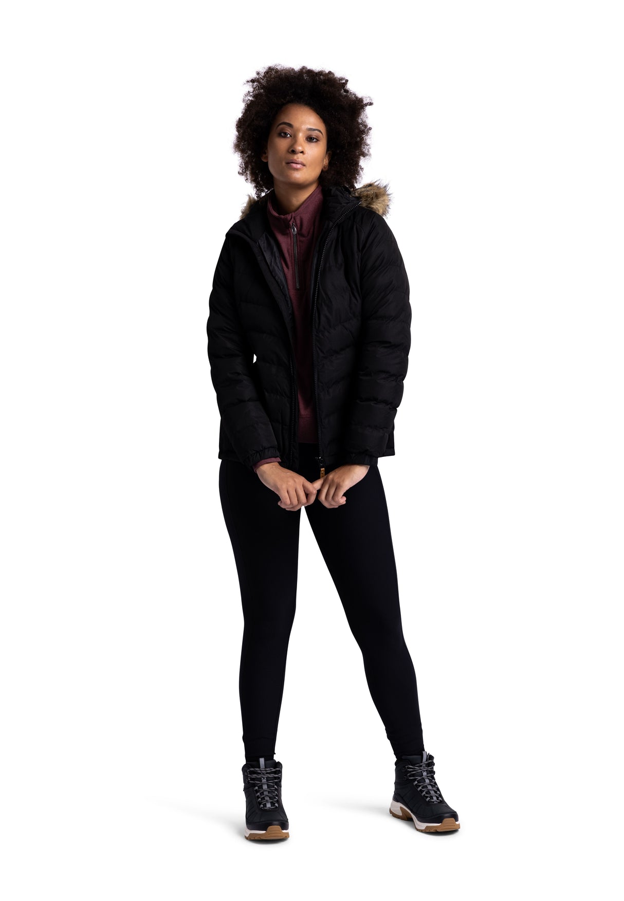 Nadina - Black / Black - Trespass