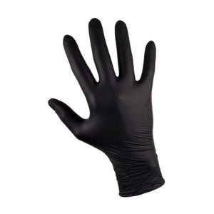 Nitrilhandsker (sort) Kraftig 4.5g – 100 stk