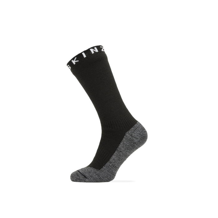Nordelph WP Warm Wt. Soft Mid Sock - Sealskinz - Black/Grey Marl/White