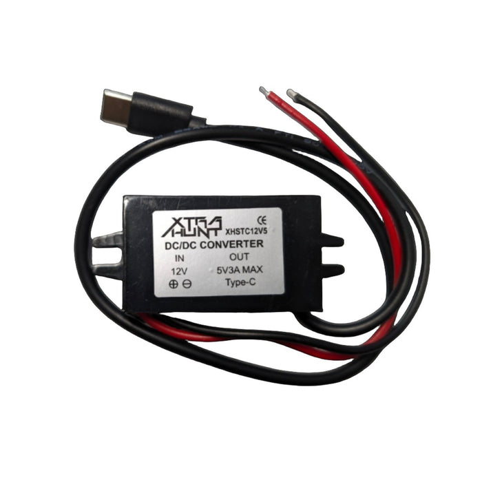 Omformer 12v / 5v USB-C - Xtrahunt