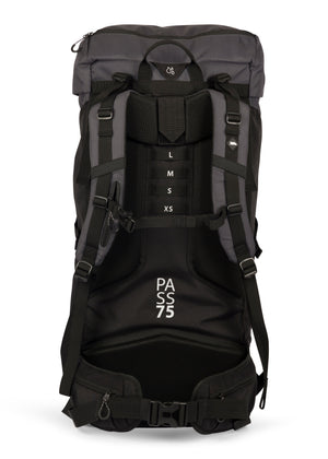 Pass 75 - Black / Dark Grey - Trespass
