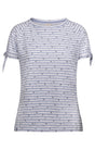 Penelope - Cool Blue Stripe Bee Print - Trespass