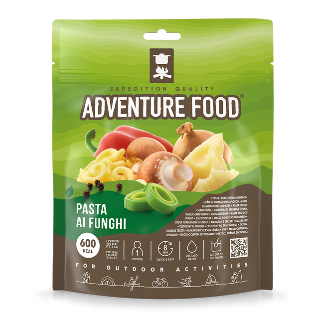 Pasta ai Funghi - Adventure Food