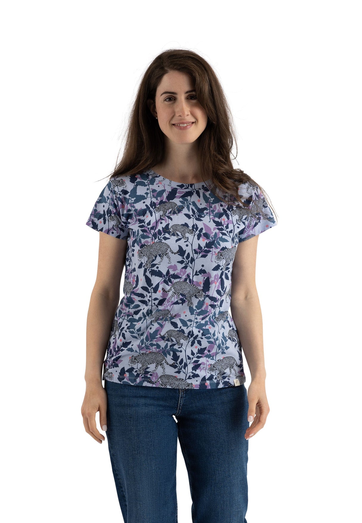 Phillipa - Navy Print - Trespass