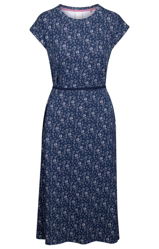 Portia - Navy Print - Trespass