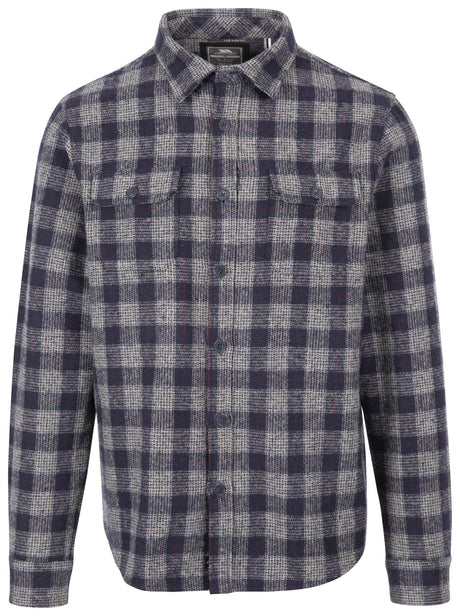 Portlaw - Grey Blue Check - Trespass