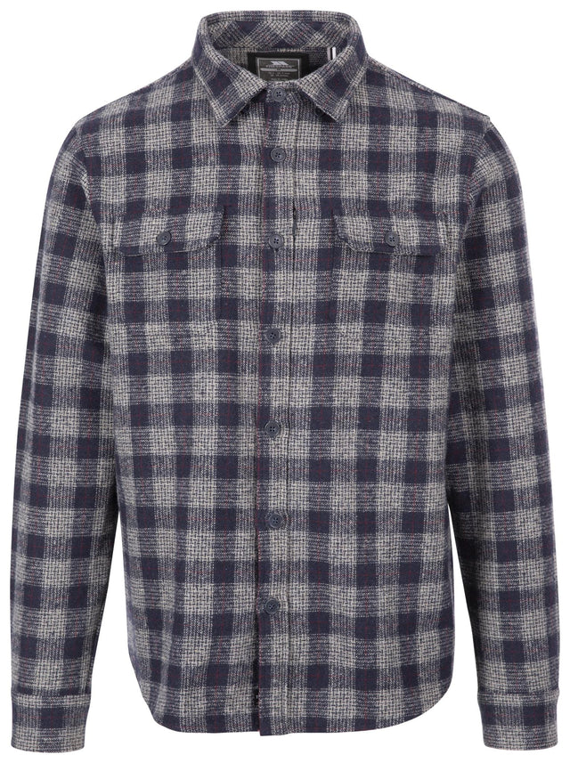 Portlaw - Grey Blue Check - Trespass