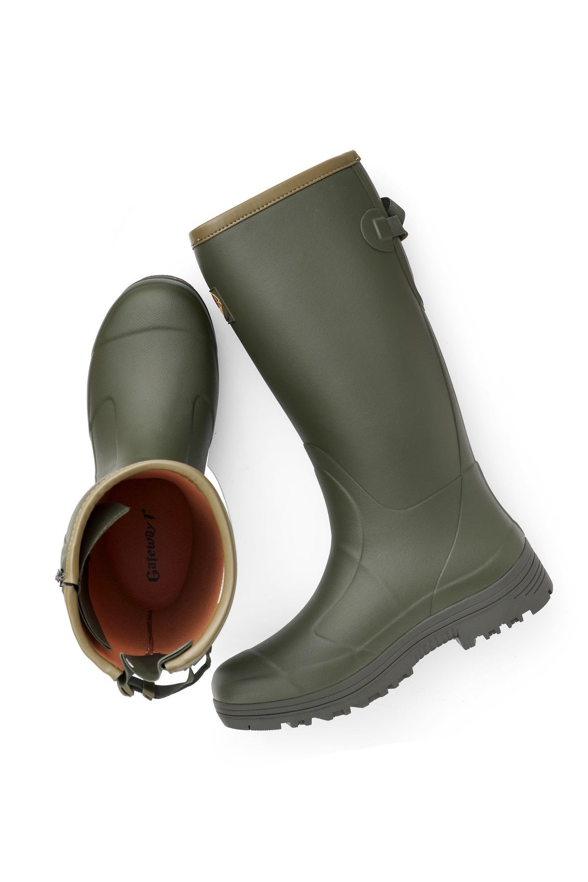 Str. 48 - Gateway1 Pheasant Game 18" 5mm side-zip - Dark Olive - Ombytningsvare