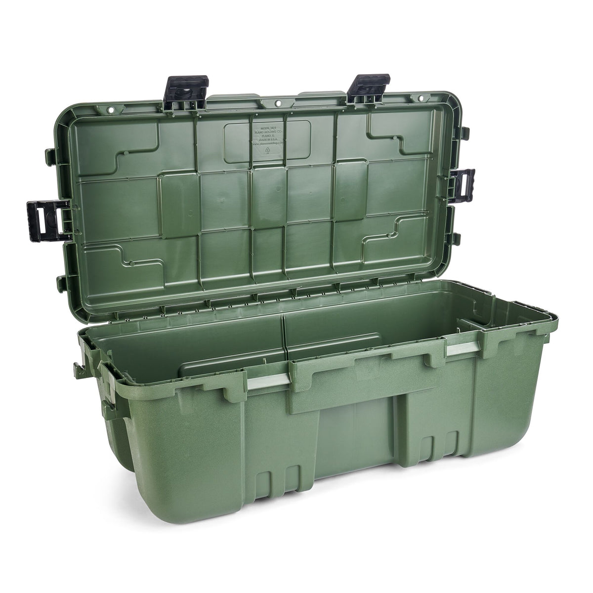 Plano Hinged Sportsmans Trunk Olive drab