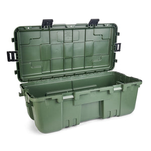 Plano Hinged Sportsmans Trunk Olive drab