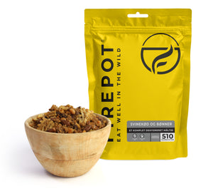 Svinekød og Bønner - Reg - Firepot