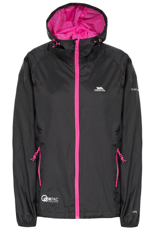 Qikpac Female Jkt - Black - Trespass