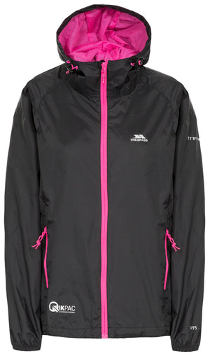 Qikpac Female Jkt - Black - Trespass