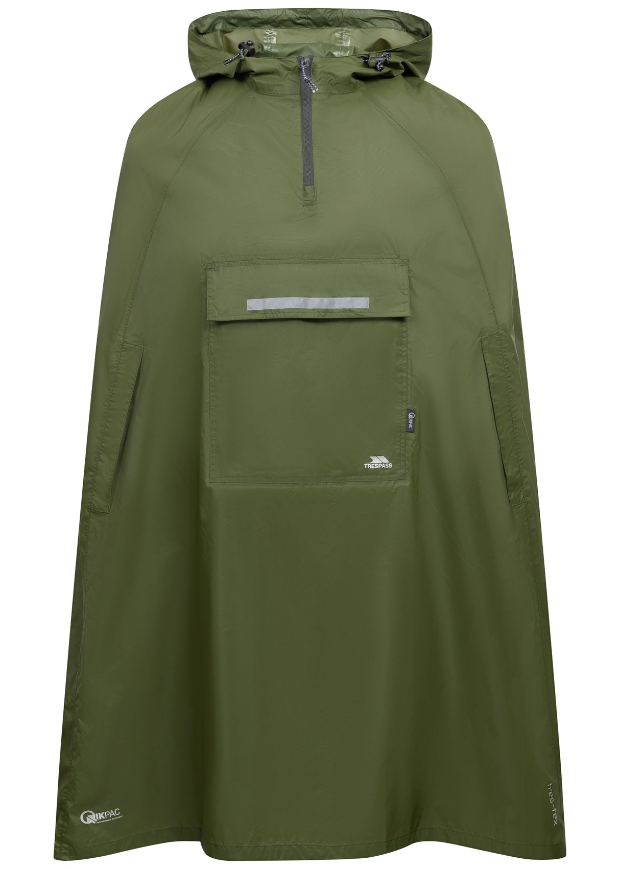 Qikpac Poncho - Moss - Trespass