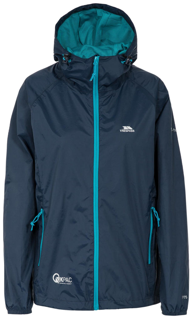 Qikpac Female Jkt - Navy - Trespass