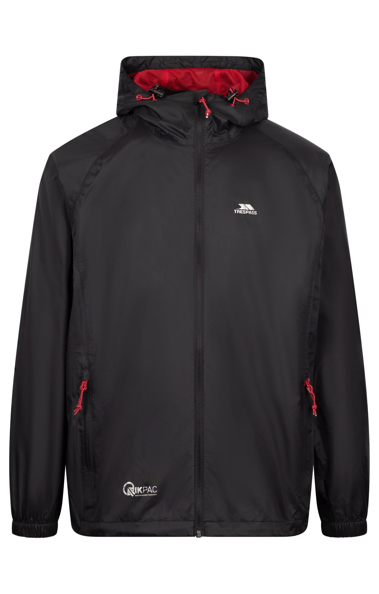 Qikpac Jacket - Black/red - Trespass