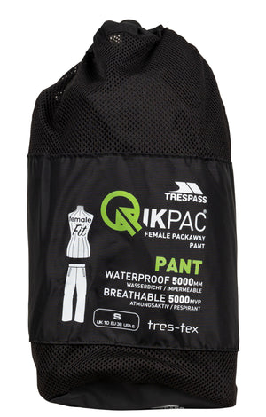 Qikpac Pant - Black - Trespass