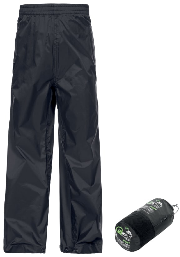 Qikpac Pant -female Packaway Trs - Black - Trespass