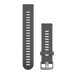 Quick Release remme (20 mm), Berry silikonerem, rustfrit stål hardware 2