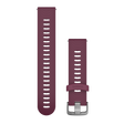 Quick Release remme (20 mm), Berry silikonerem, rustfrit stål hardware 1