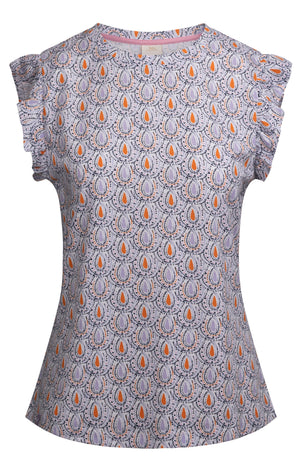 Salma - White Print - Trespass