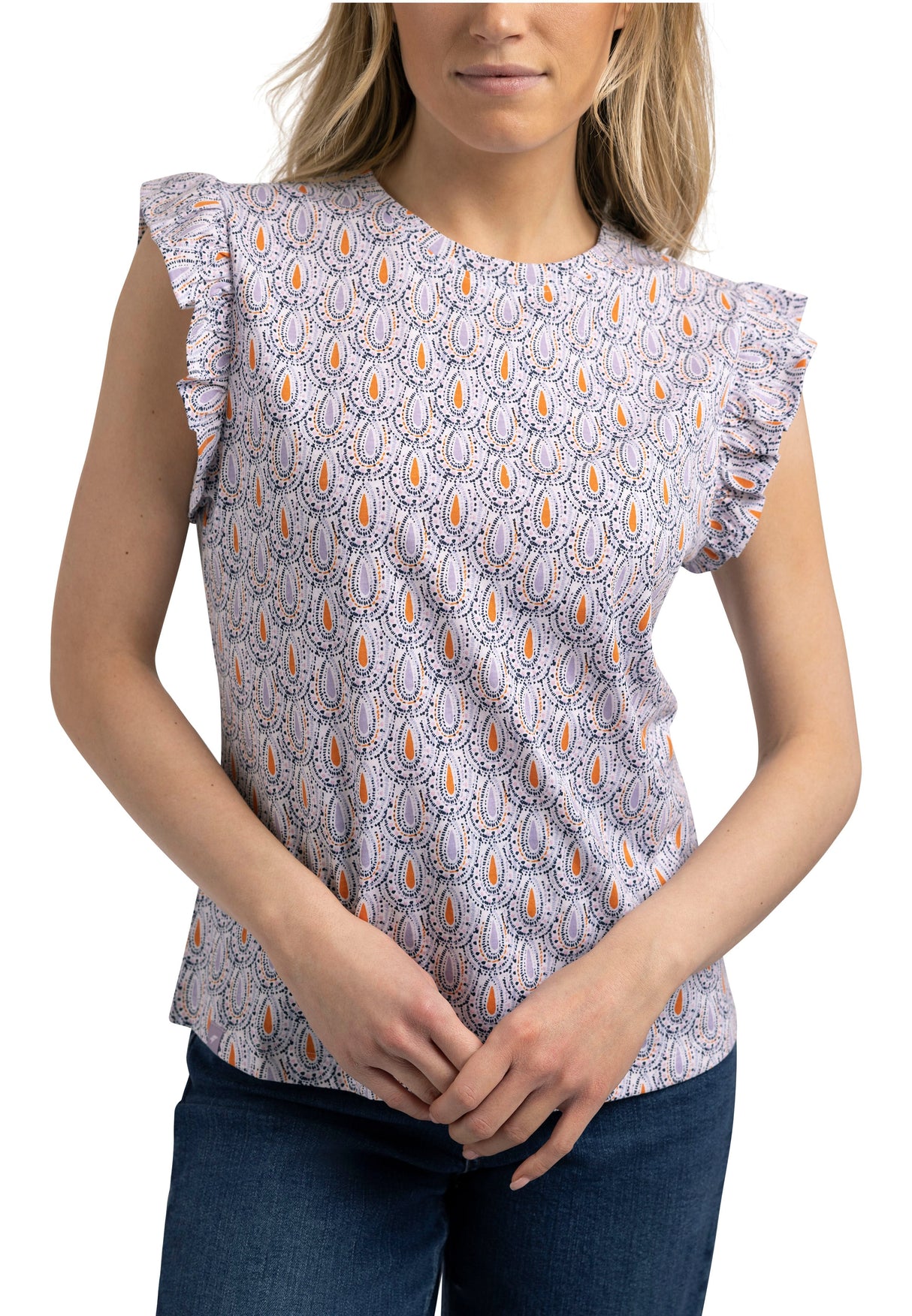 Salma - White Print - Trespass